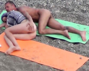 Nudist resort filmed with a hidden camera by a voyeur