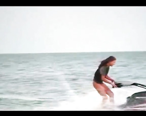 Voluptuous sluts behave like they are on a naked beach even when they go to a regular one