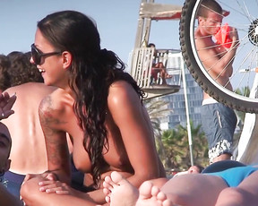 A perfect recording of fantastic nudist girls